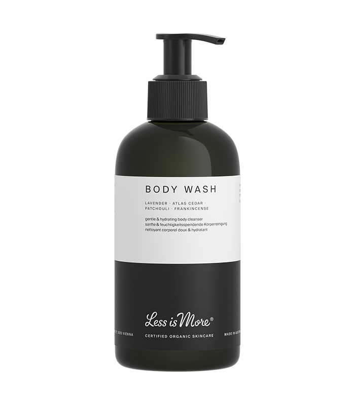 Body Wash Lavender · Atlas Cedar · Patchouli · Frankincense