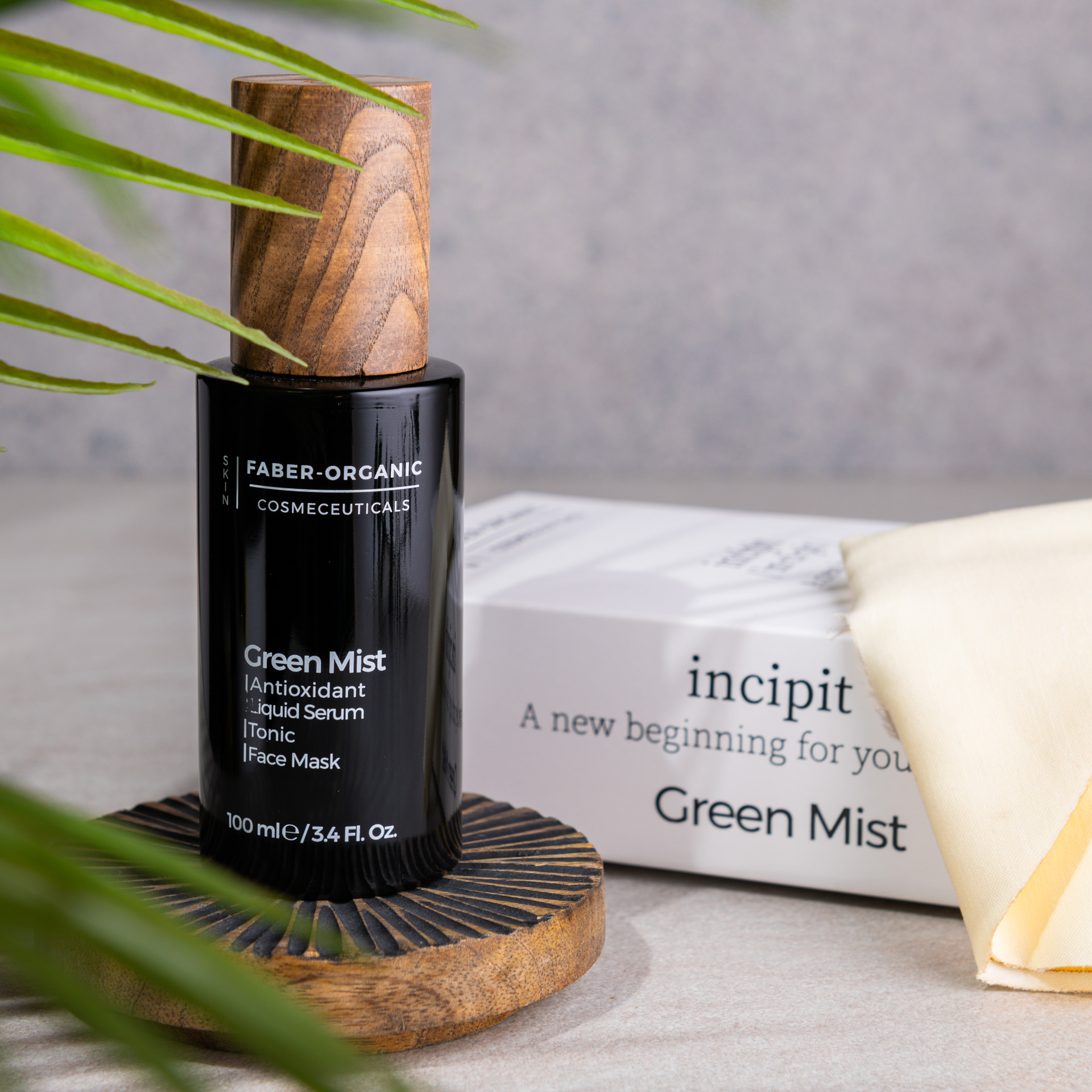 Green Mist - Antioxidant Liquid Serum - Tonic - Face Mask